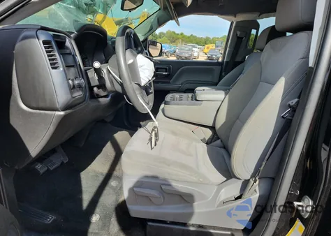 2018 Chevrolet Silverado C1500 Custom из США, поврежденный, VIN 1GCRCPEC5JZ363160